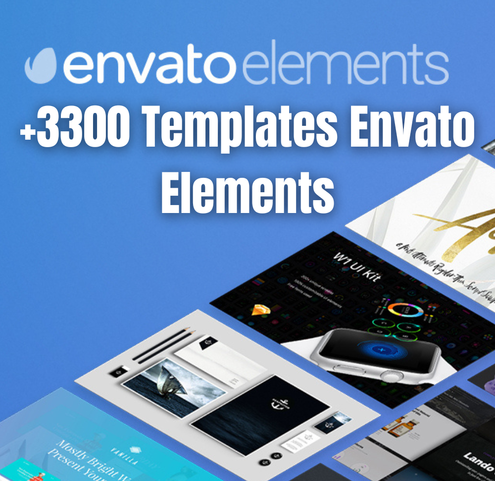 3.300 Templates Envato Elements